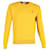 Ami Paris AMI de Coeur Sweatshirt aus gelber Baumwolle  ref.1014569