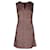 Diane von Furstenberg Mini-robe en tweed en acrylique rose  ref.1014590