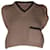 Jacquemus Sleeveless Knit Top In Brown Acrylic Beige  ref.1014593