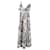 Zimmermann Cassia Floral Tie-Shoulder Tiered Maxi Dress in Multicolor Cotton Multiple colors  ref.1014660
