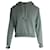 Off White Off-White Hoodie Detachable-Sleeves Hooded Sweater in Khaki Cotton Green  ref.1014670