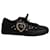 Dolce & Gabbana Zapatillas DG Heart en cuero negro  ref.1014676