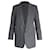 Saint Laurent Single-Breasted Blazer in Grey Wool  ref.1014684