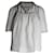 Blusa Isabel Marant com detalhe bordado em seda branca Branco  ref.1014691