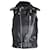 Saint Laurent Classic Sleeveless Motorcycle Jacket in Black Leather  ref.1014694