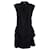 Iro Calcie Day Tiered Mini Dress in Black Rayon Cellulose fibre  ref.1014703