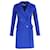 Michael Kors Double-Breasted Coat in Blue Wool  ref.1014757