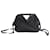 Bottega Veneta Point Top Handle Tasche aus schwarzem Leder  ref.1014780
