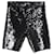 Céline Celine Sequin Embroidered Cycling Shorts in Black Cotton  ref.1014786