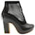 Sacai x Pierre Hardy Mesh Ankle Boots in Black Leather  ref.1014877