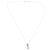 Collana Marc by Marc Jacobs Copiosus con frase latina in ottone placcato argento Metallico - vista 4
