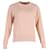 Acne Studios Face Patch Sweatshirt in Pink Cotton  ref.1014890