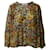Ba&sh Doddy Floral-Print Blouse in Yellow Cotton  ref.1014909