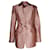Alexander McQueen gefütterte Herzogin-Jacke aus rosa Seide Pink  ref.1014920