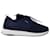 Hugo Boss Boss Low Top Sneakers in Navy Blue Polyester  ref.1014962
