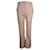 Altuzarra Striped Trousers in Beige Virgin Wool  ref.1014981