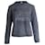Kenzo Sweat-shirt chiné à tige brodée en coton gris  ref.1014995