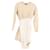 Burberry Overlay-Pulloverkleid mit Zopfmuster aus beiger Baumwolle  ref.1015040