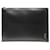 Soporte para tableta con cremallera Saint Laurent Cassandre en cuero negro brillante Becerro  ref.1015100