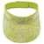 Sombrero Dior Toile De Jouy con visera invertida en algodón verde lima  ref.1015131