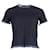 T-shirt en denim effiloché Marques Almeida en coton bleu  ref.1015140