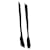 Day Balenciaga Thigh-High Knife Boots in Black Polyamide Nylon  ref.1015159