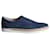 Tod's Espadrille Slip On Sneakers in Blue Denim Cotton  ref.1015170