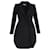 Maßgeschneiderter Prada-Mantel aus schwarzer Wolle  ref.1015172