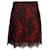 Falda tubo de encaje de Alexander McQueen en nailon rojo Roja Nylon  ref.1015174