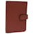 LOUIS VUITTON Epi Agenda PM Day Planner Cover Brown R20053 LV Auth 48868 Leather  ref.1015496