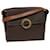 Céline CELINE Macadam Canvas Shoulder Bag PVC Leather Brown Auth 49113  ref.1015529