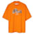Palm Angels SHORT SLEEVES T-SHIRT IN ORANGE WITH LEOPARD BEAR GRAPHIC Cotton  ref.1015979