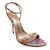 Casadei Pink / Gold Iridescent Osiride Sandals Metallic Leather  ref.1016237