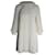 Philosophy di Lorenzo Serafini Mini-robe plissée à empiècements en dentelle en polyester blanc  ref.1016351