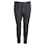 Pantaloni sportivi Brunello Cucinelli con fascia a contrasto in grigio Lana Vergine  ref.1016365