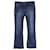 Brunello Cucinelli Boot-Cut-Jeans aus blauem Baumwolldenim Baumwolle  ref.1016368