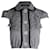 Chemise courte à volants Miu Miu en coton gris  ref.1016374