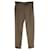 Pantaloni Brunello Cucinelli con cintura in cotone Marrone  ref.1016375