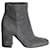 Gianvito Rossi Margaux Block-Heel Ankle Boots in Grey Suede  ref.1016566