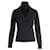 Michael Kors Turtleneck Cut-Out Top in Black Cashmere Wool  ref.1016593