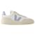 V-90 Sneakers - Veja - Pelle - Acciaio Bianco  ref.1016604