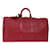 Louis Vuitton Keepall 55 Rosso Pelle  ref.1016733