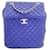 Chanel Urban Spirit Backpack Blue Lamb Leather  ref.1017092