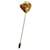 Yves Saint Laurent Pins & brooches Golden Metal  ref.1017143