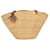 Sac cabas Loewe Shell Medium Basket en herbe d'éléphant beige 'Natural' et cuir de veau marron 'Pecan' Fibre de cellulose  ref.1017525