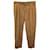Valentino Garavani Slim Pleated Trousers in Brown Cotton  ref.1017549