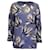 Blusa floral Eleonor de 'S Max Mara en ramio azul  ref.1017550