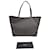 Shopper-Einkaufstasche mit Saint Laurent-Monogramm aus braun beschichtetem Canvas Leinwand  ref.1017583