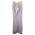 Lanvin Bow Detail Maxi Skirt in Grey Acetate Cellulose fibre  ref.1017630