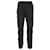 Pantalones cargo tapered con cintura elástica en algodón negro de Stone Island  ref.1017694